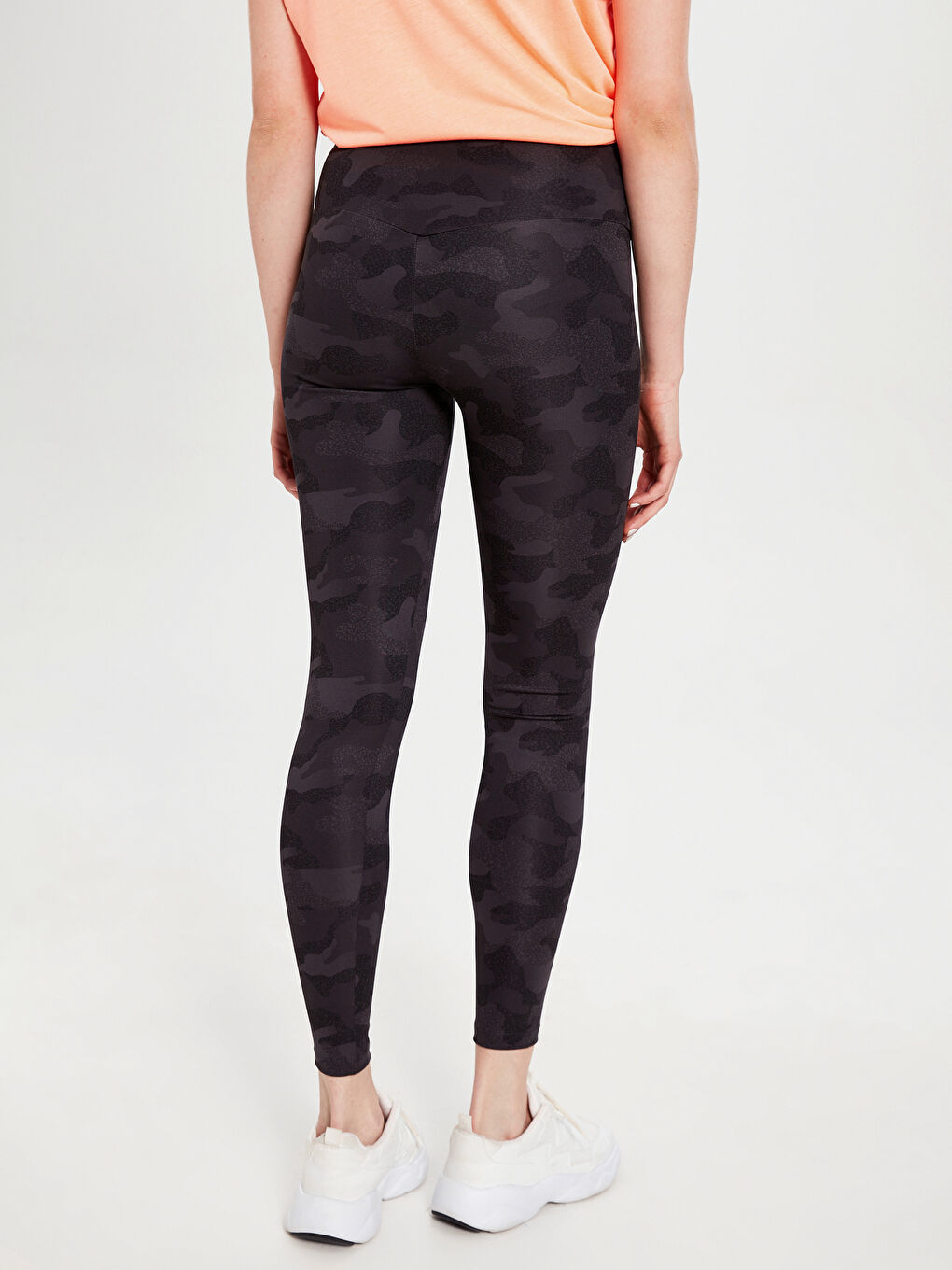 Antrasit Kadın Tayt-3