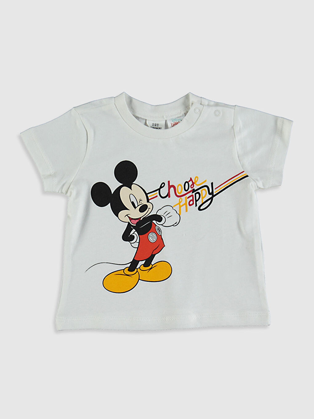 طقم بيجامة مطبوع ميكي ماوس - أولاد رضع-2