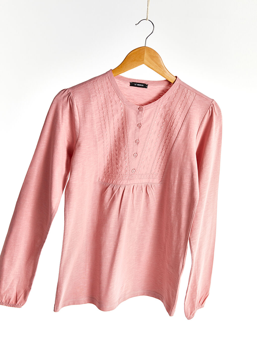 Crew Neck Long Sleeve Women's T-Shirt