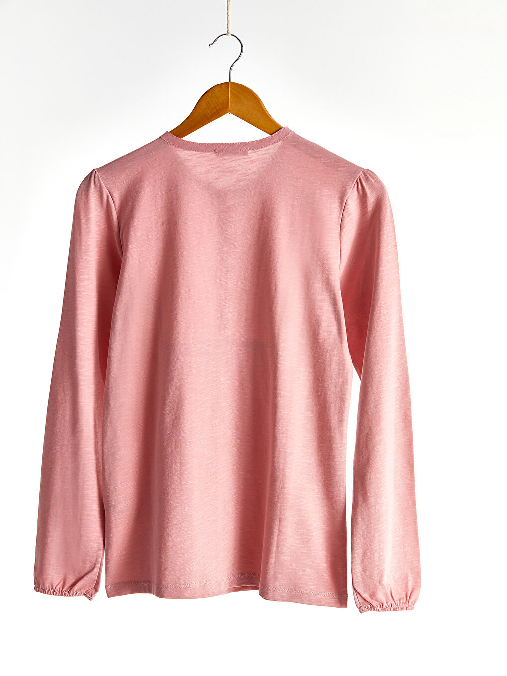 Crew Neck Long Sleeve Women's T-Shirt-2