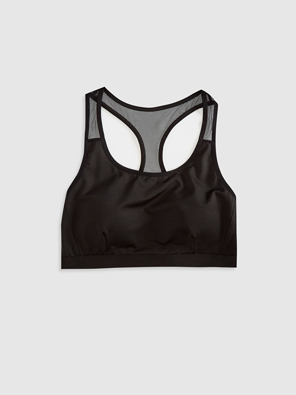 Siyah Sırt Detaylı Sporcu Sütyen