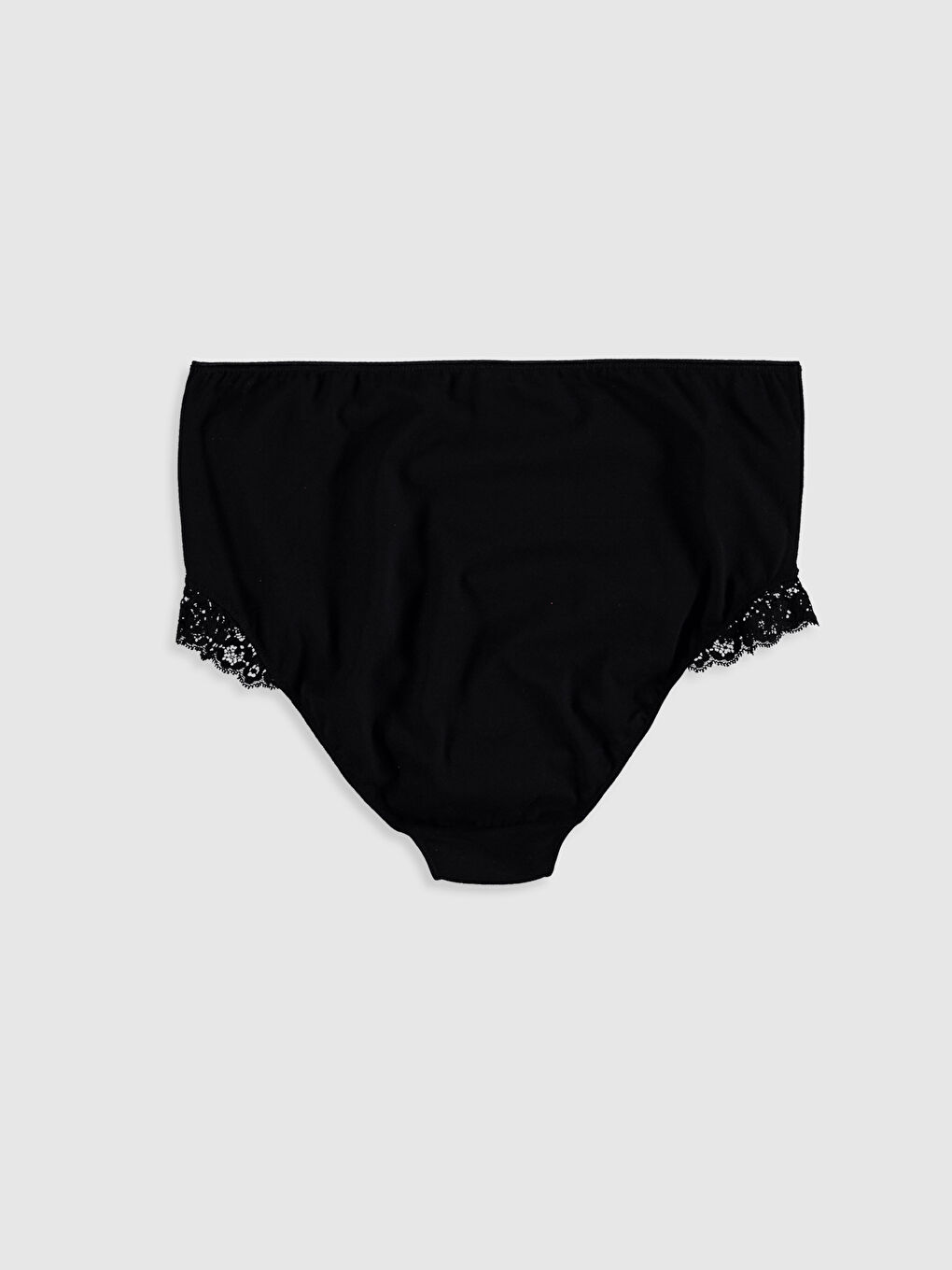 Lace Detailed High Waist Maternity Panties-2
