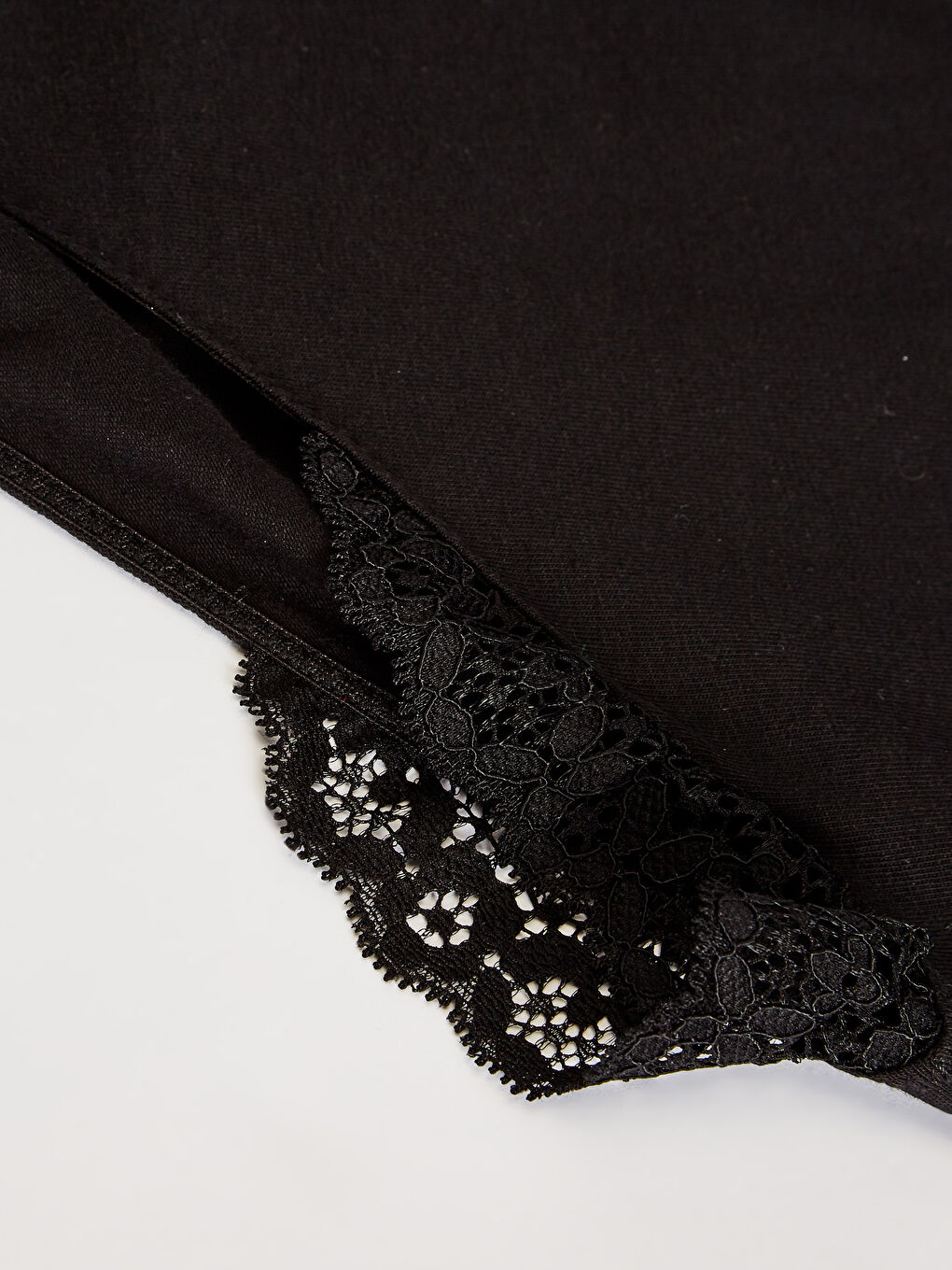 Lace Detailed High Waist Maternity Panties-1