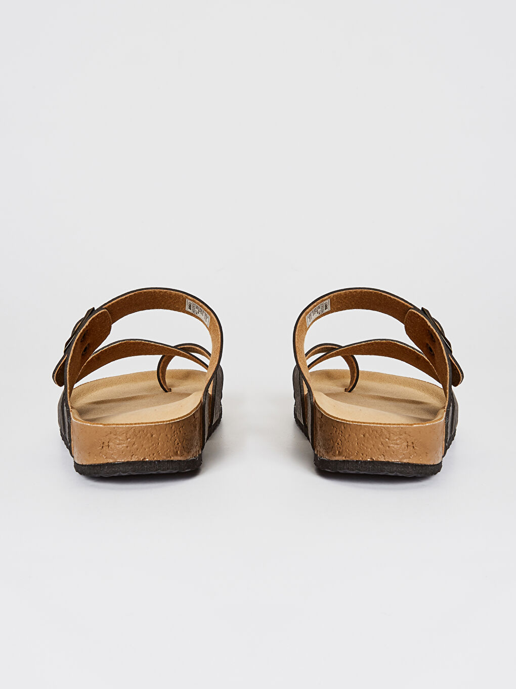 Siyah Erkek Toka Detaylı Park Arası Terlik-3