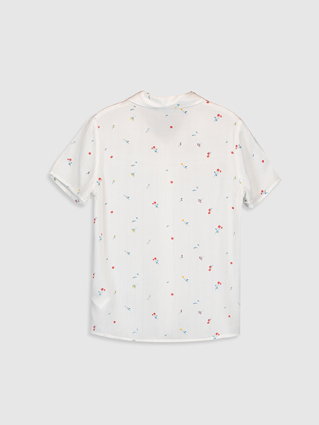 Рубашка с коротким рукавом для девочек-1