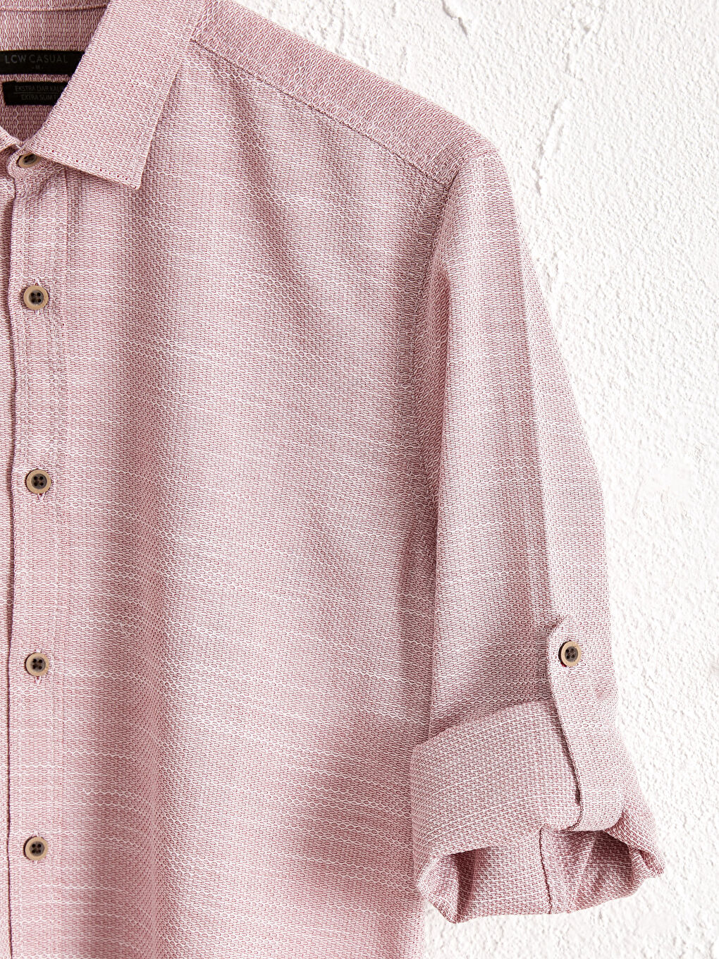 Extra Slim Fit Long Sleeve Twill Shirt-2