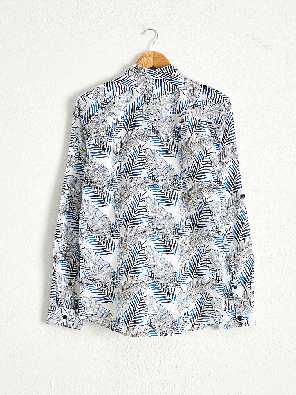 Extra Slim Fit Printed Short Sleeve Poplin Shirt-2