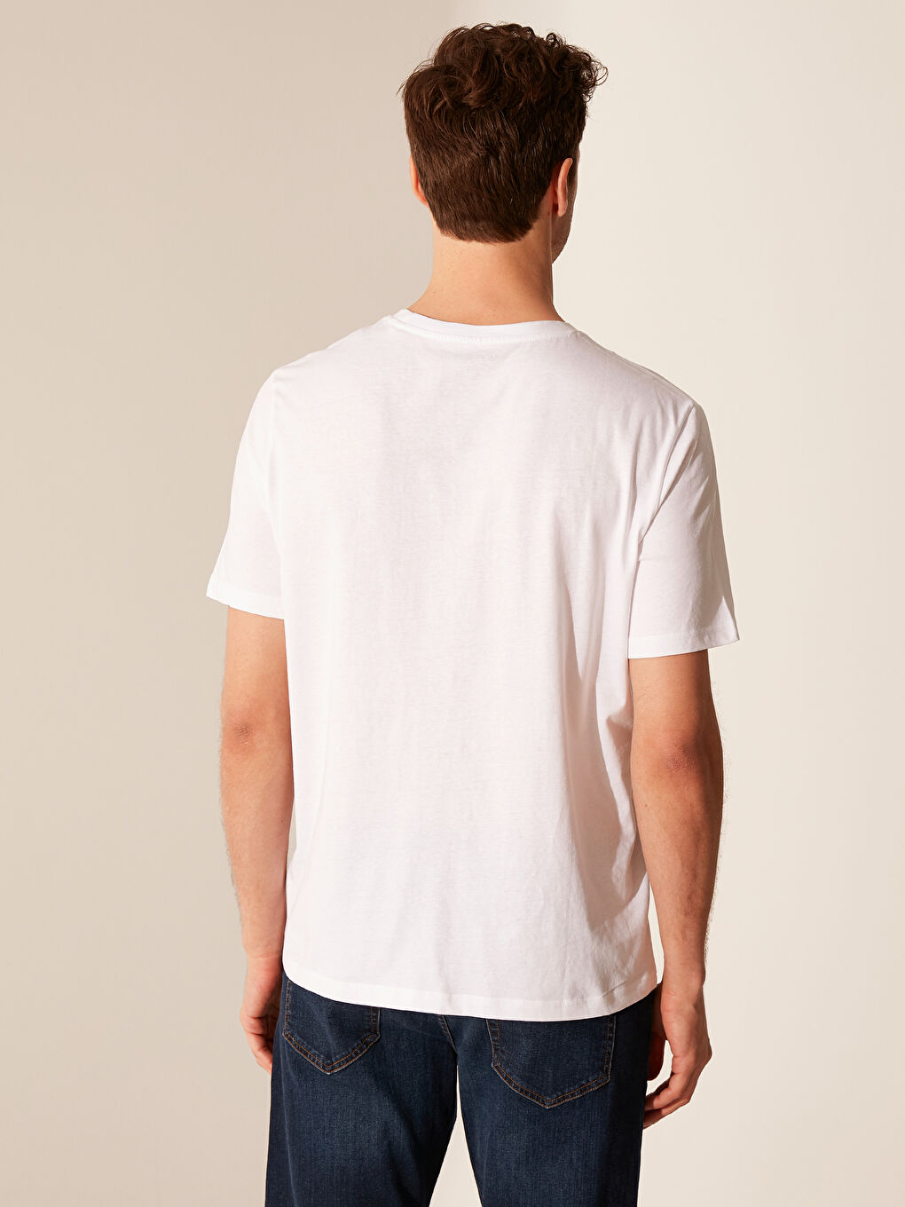 تيشيرت أبيض رجل-2