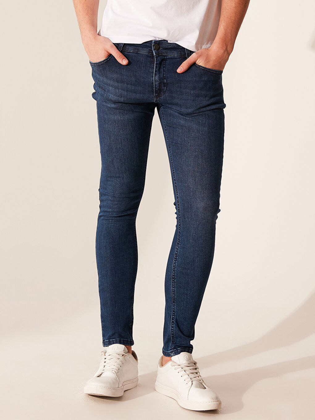 İndigo Erkek Jean Pantolon-3