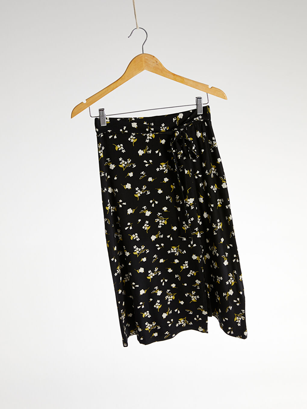 تنورة نسائية قطن ممشط بقصة ضيقة-1