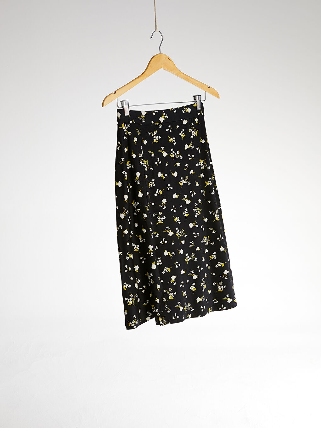 تنورة نسائية قطن ممشط بقصة ضيقة-2