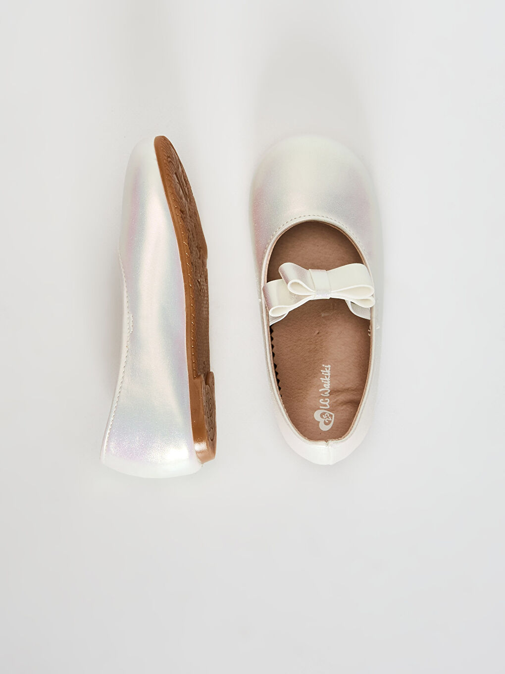 LC Waikiki Baby Girl's Bow Knot Detailed Flats -0SB128Z1-CS3