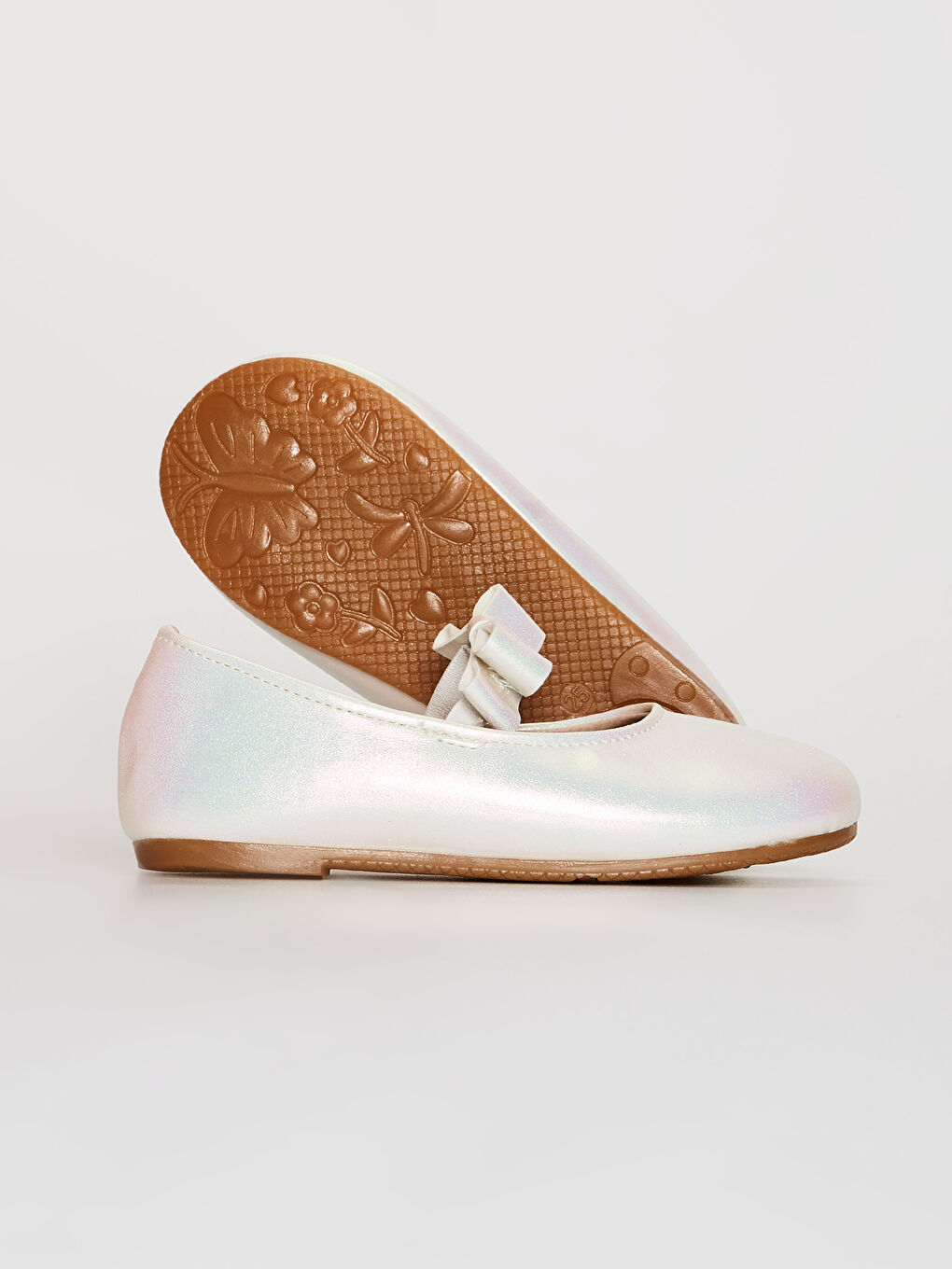 LC Waikiki Baby Girl's Bow Knot Detailed Flats -0SB128Z1-CS3