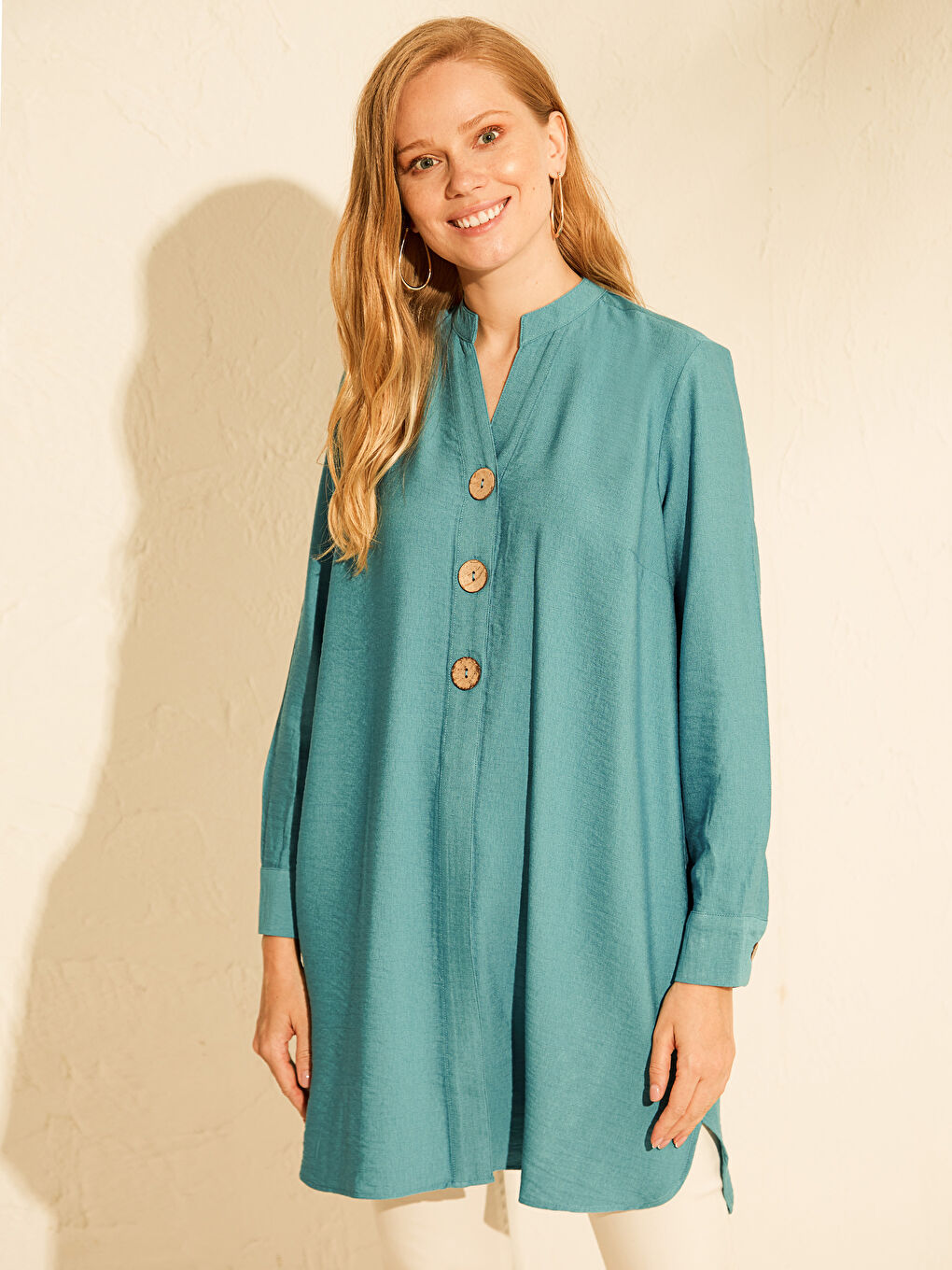 Woman BLUE Tunic
