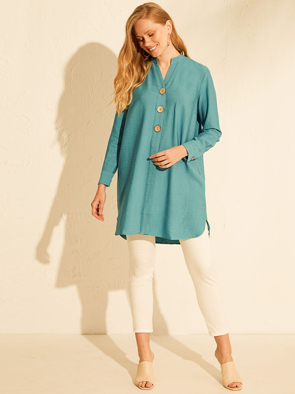 Woman BLUE Tunic-2