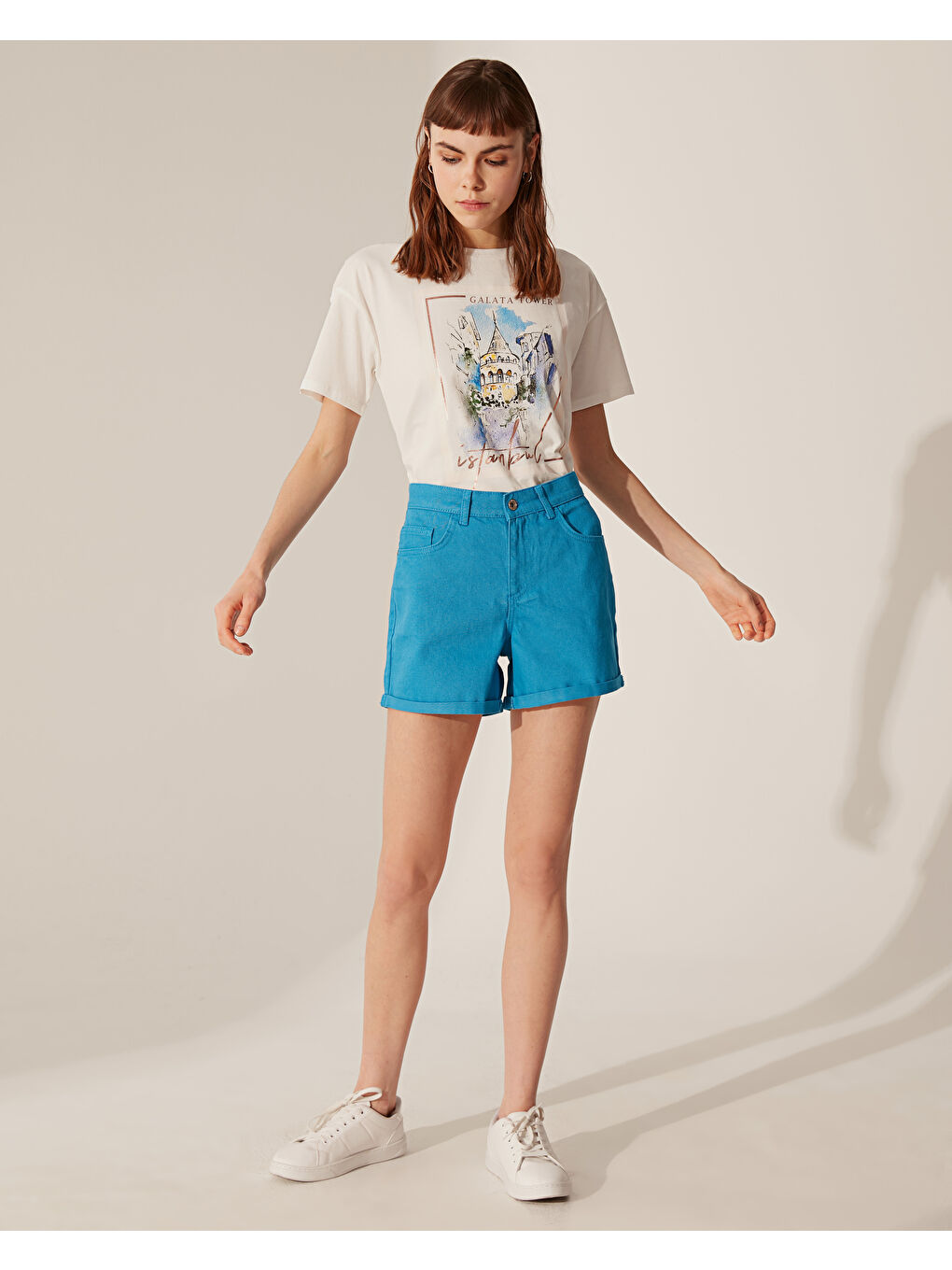 Women's Jean Shorts-1