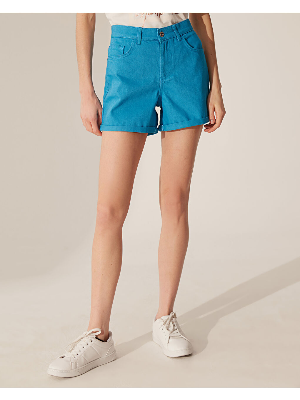 Women's Jean Shorts-2