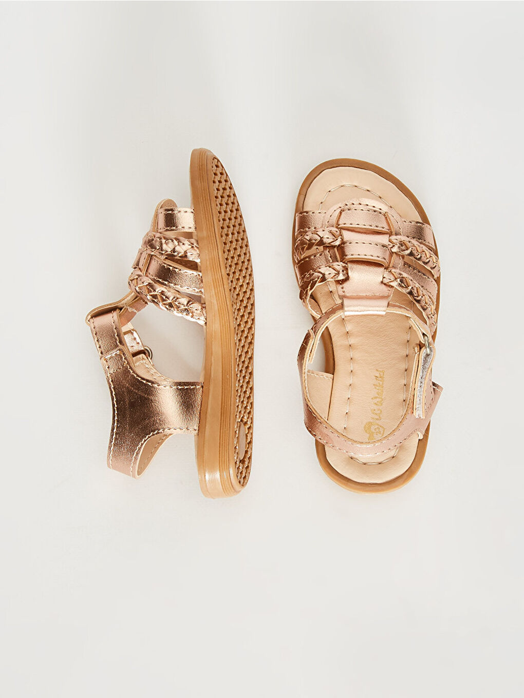 Малышки девочки Жёлтый Сандалии-1