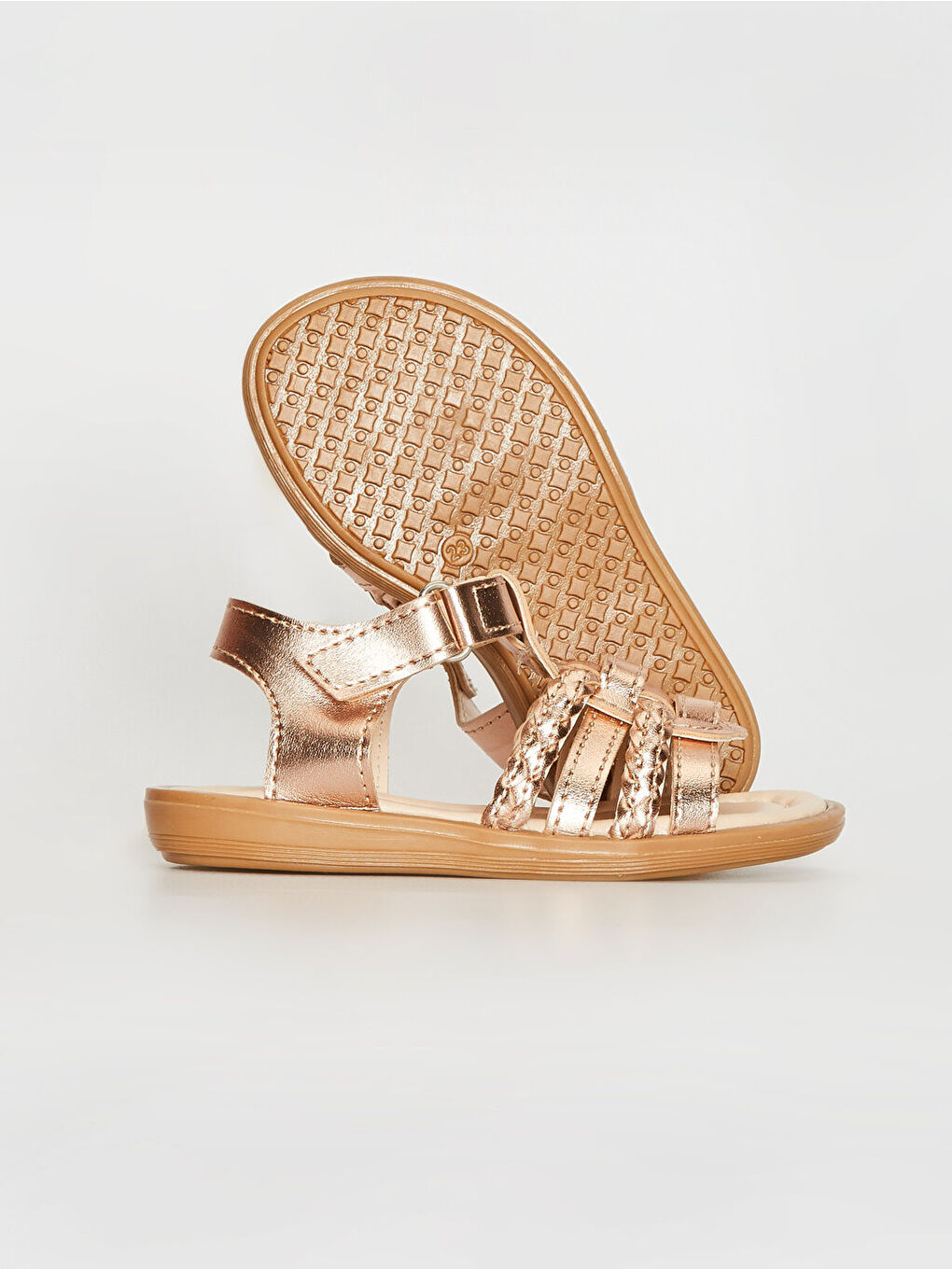 Малышки девочки Жёлтый Сандалии-3