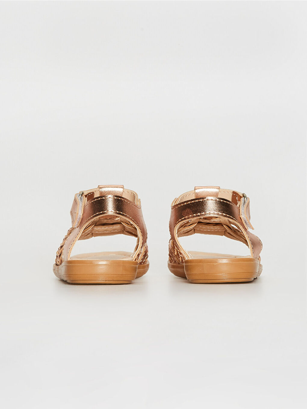 Малышки девочки Жёлтый Сандалии-4