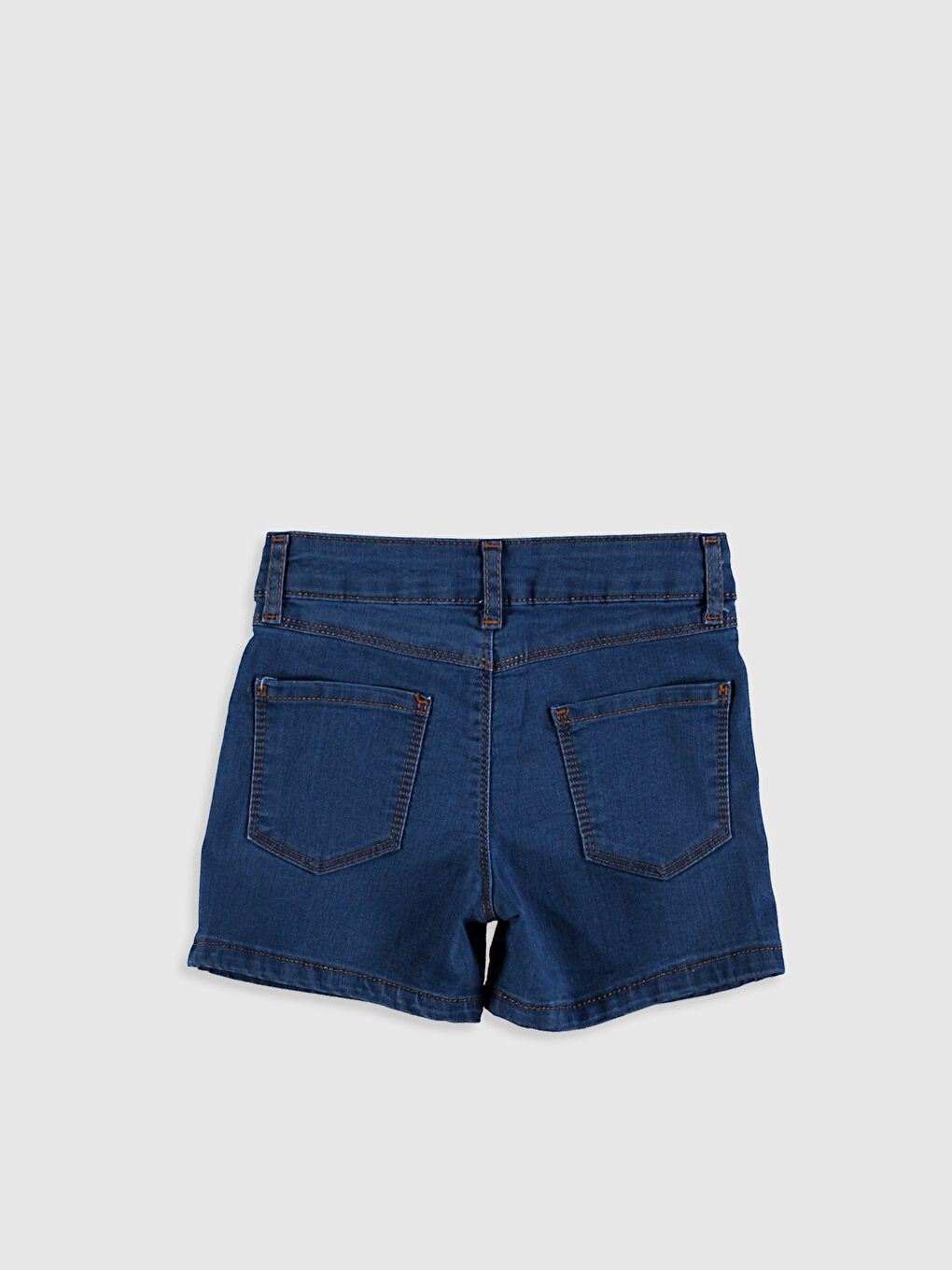 Джинсові шорти з вишивкою для дівчат-1