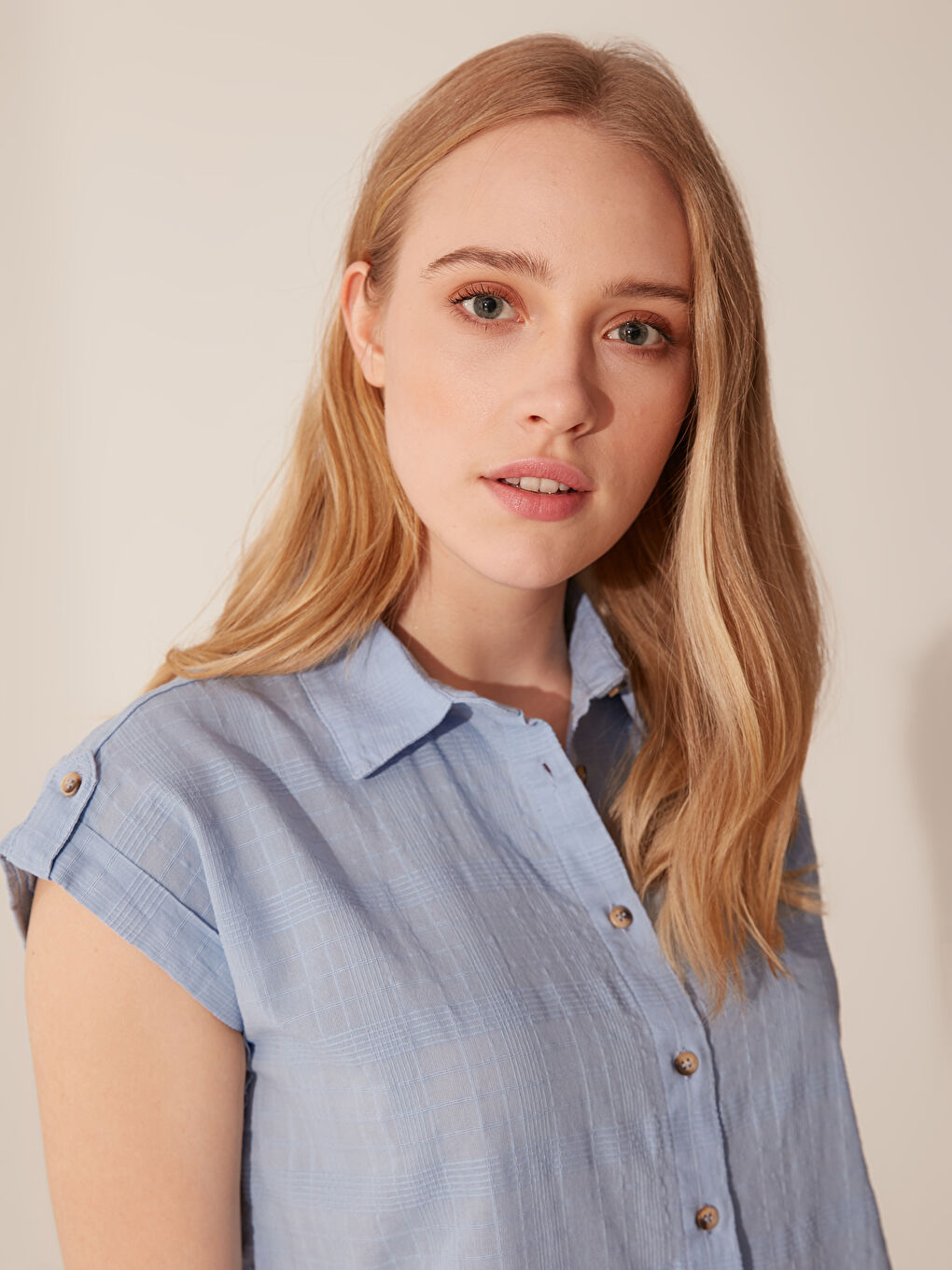 İndigo Mavi Gömlek-9