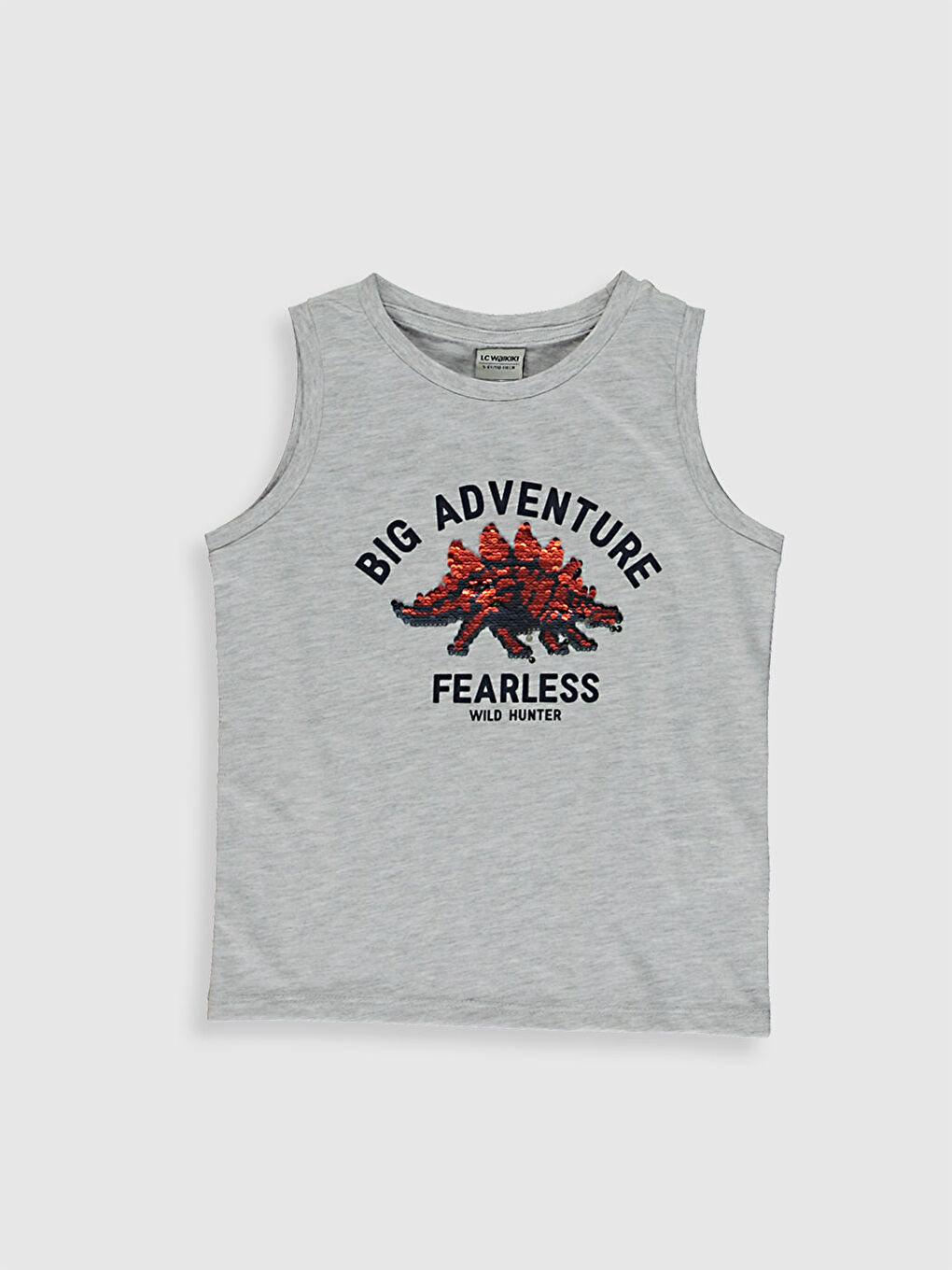 LCW Kids Jungen Tanktop mit Wendepailletten -0SB621Z4-LAK