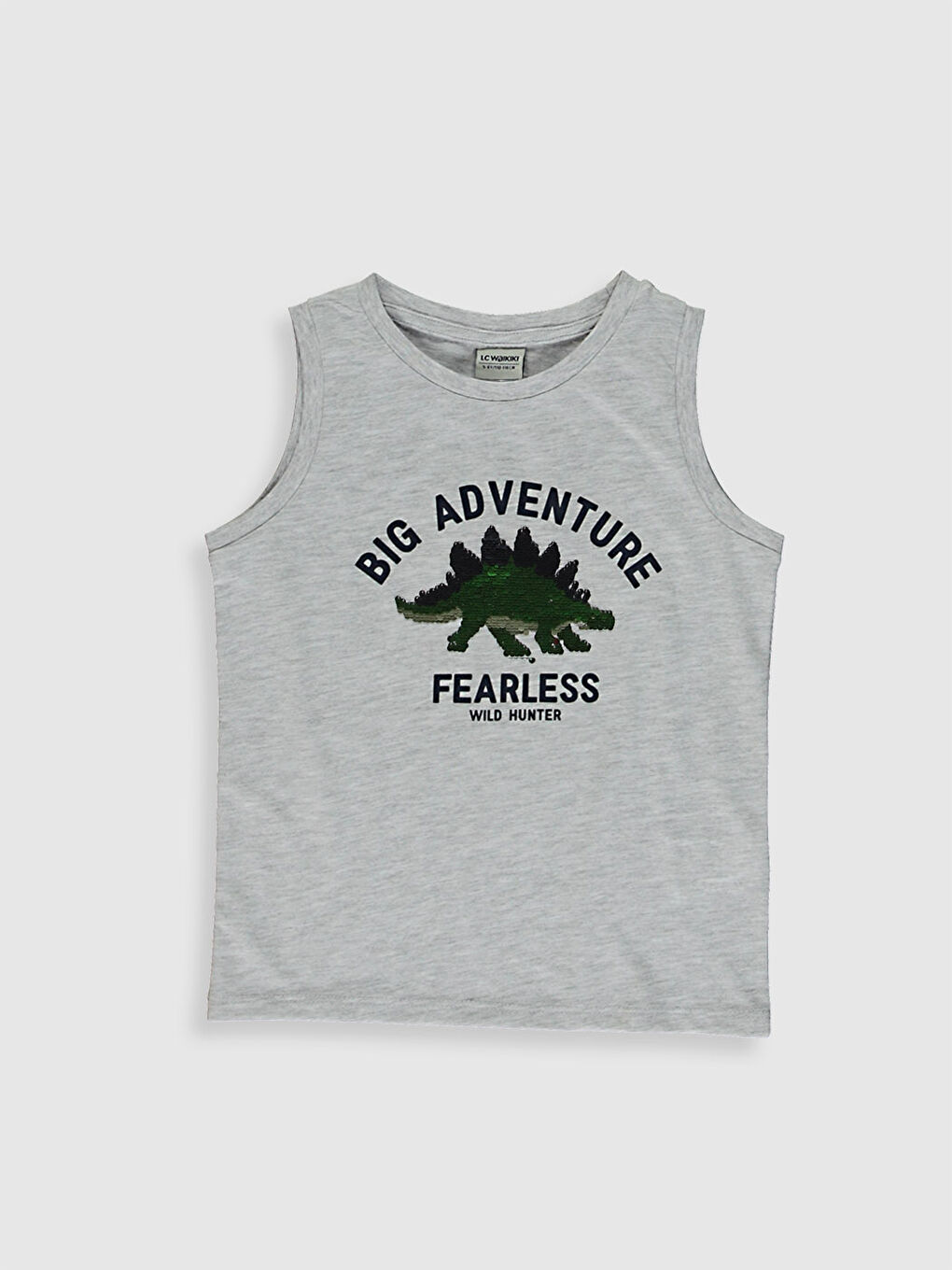 LCW Kids Jungen Tanktop mit Wendepailletten -0SB621Z4-LAK
