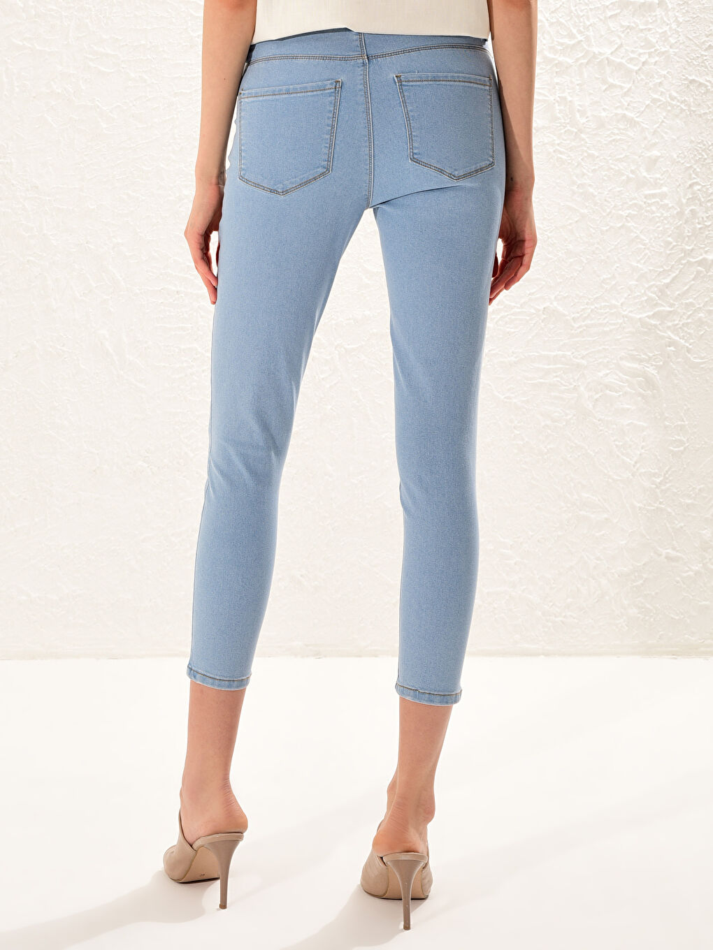 İndigo Jüpiter Süper Skinny Fit Kadın Jean Pantolon-5