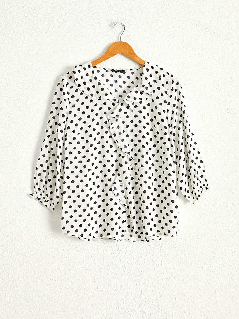 Spotty Viscose Blouse