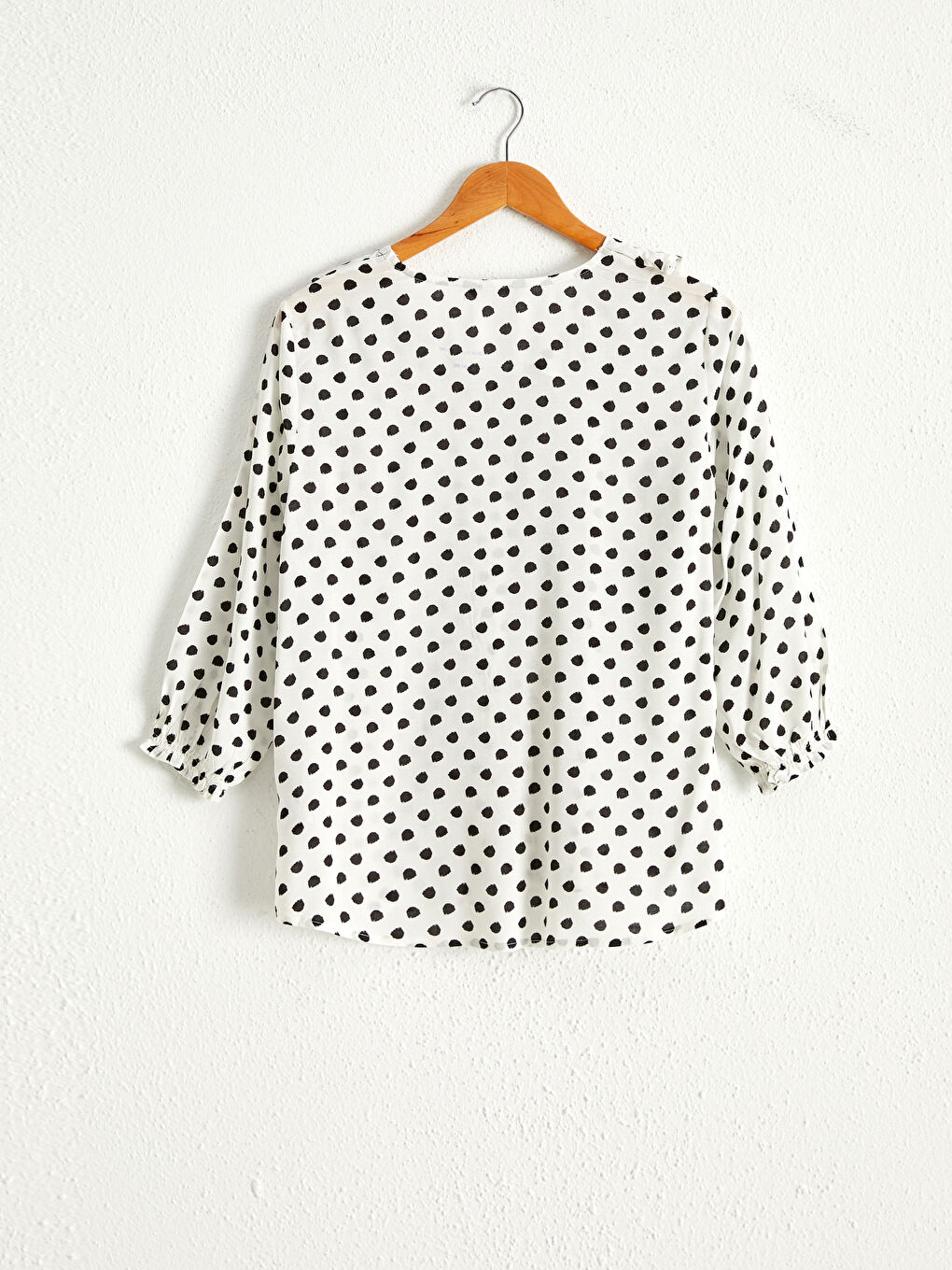 Spotty Viscose Blouse-2