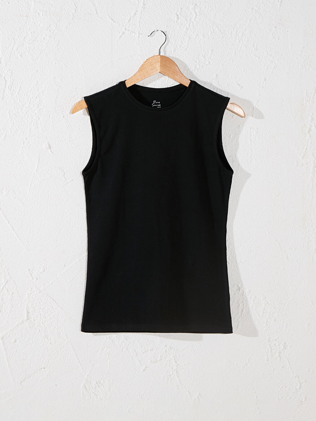 Женская майка из чесаного хлопка