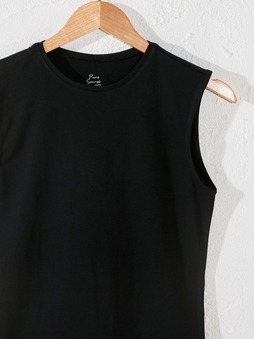 Женская майка из чесаного хлопка-1