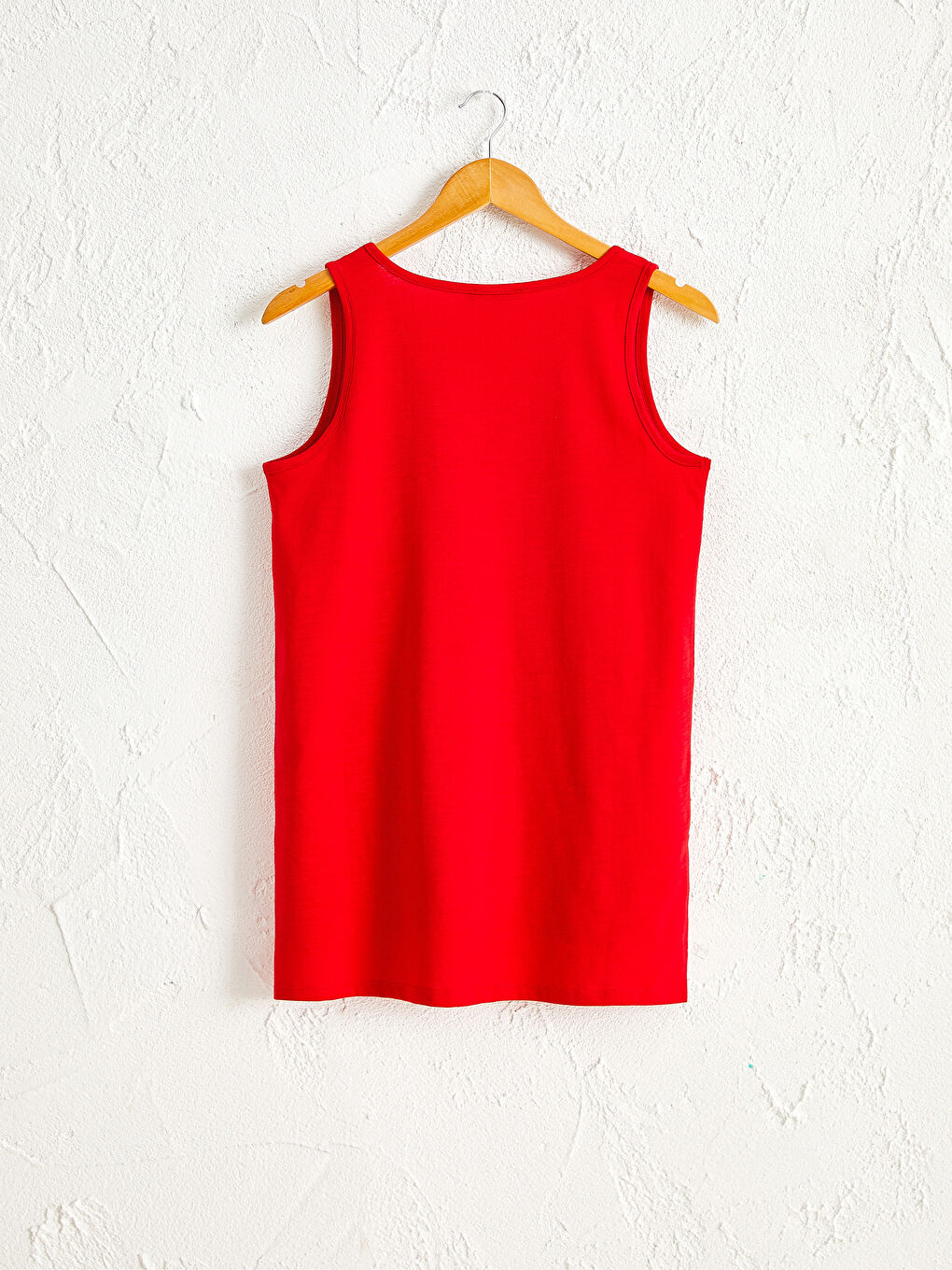 V Neck Straight Sleeveless Cotton Women's Athlete-1