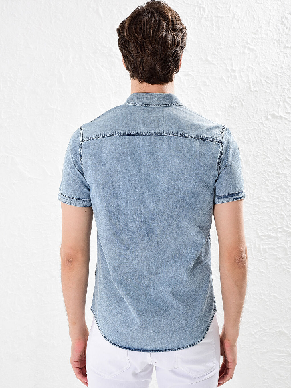 Men's Denim Shirt-1
