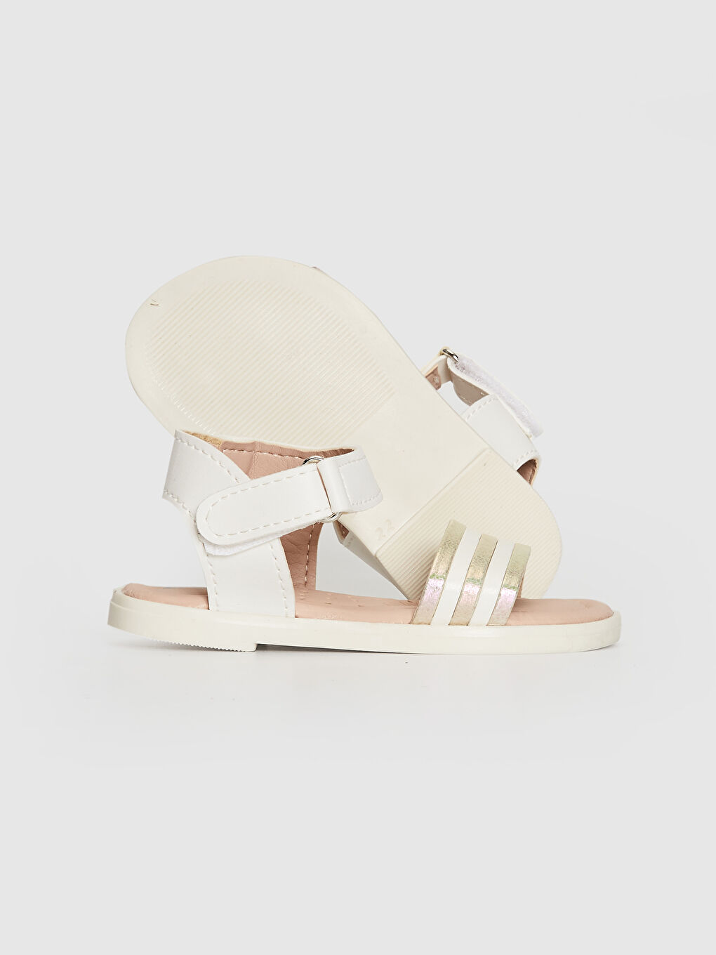 صنادل بحزام واحد للبنات الصغار-3