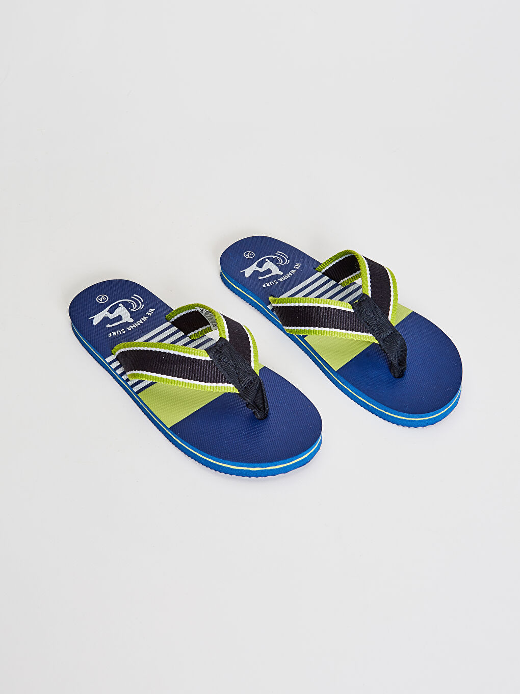 Lacivert Erkek Çocuk Parmak Arası Plaj Terliği