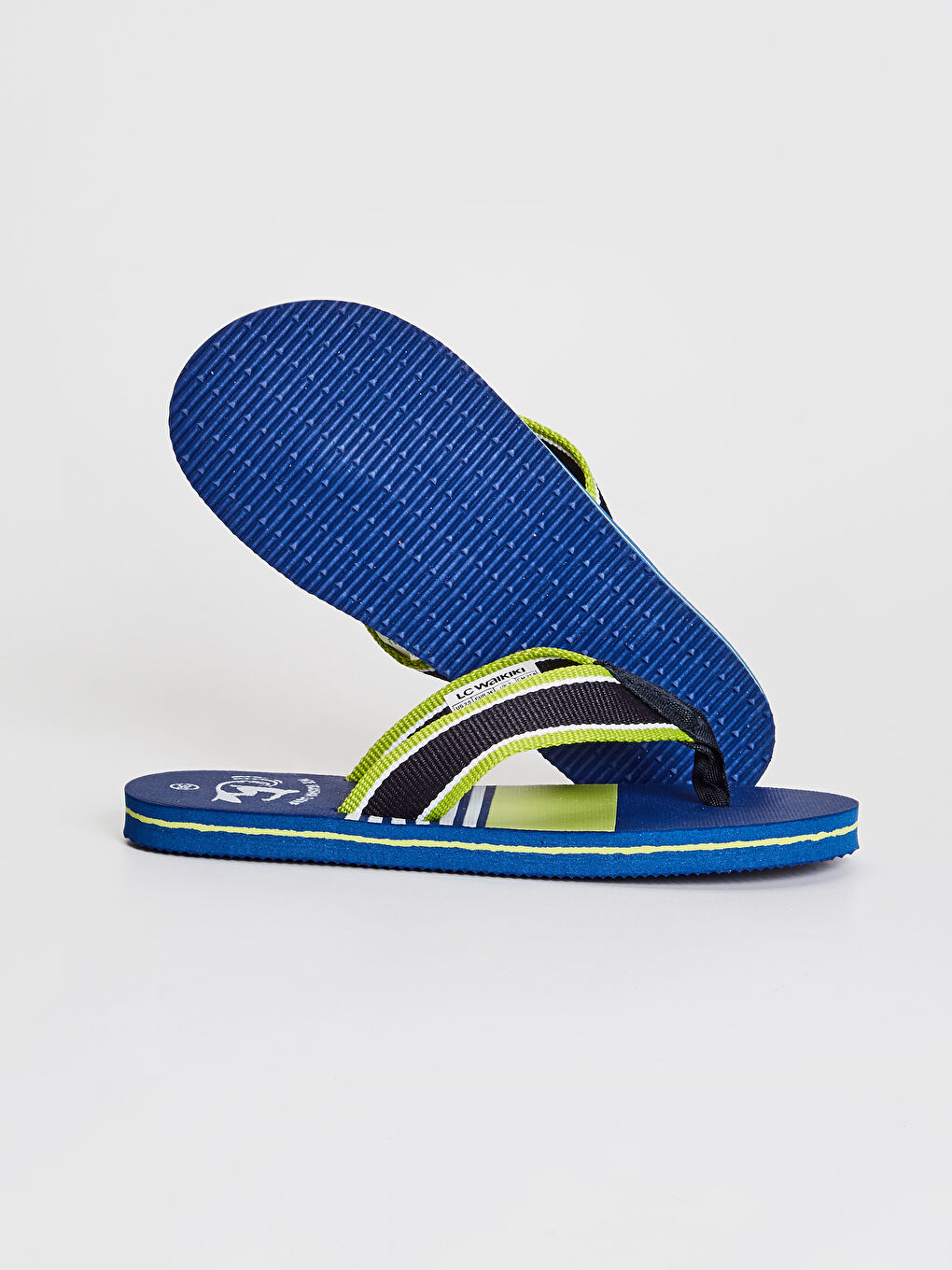 Lacivert Erkek Çocuk Parmak Arası Plaj Terliği-2