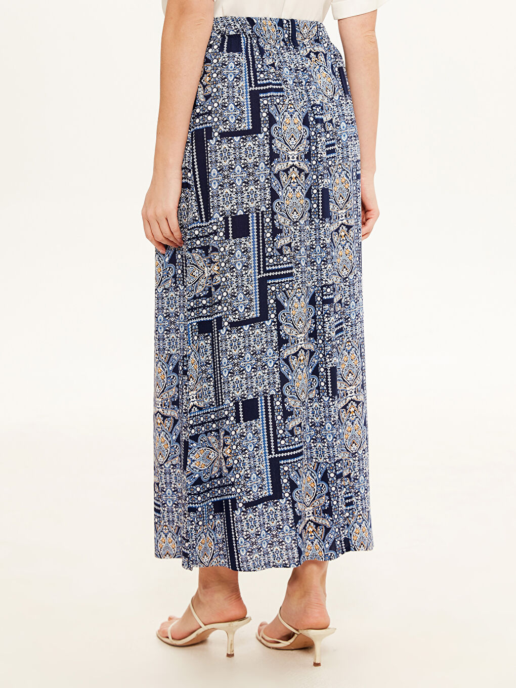 Jupe Froissée Coupe Standard pour Femmes-2