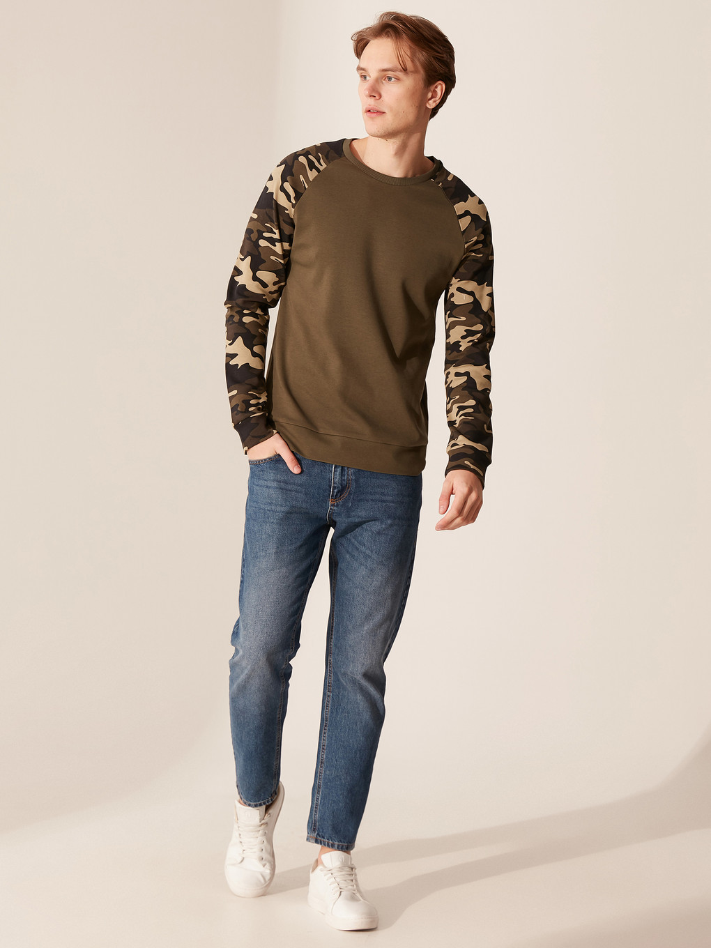 Haki Sweatshirt-3