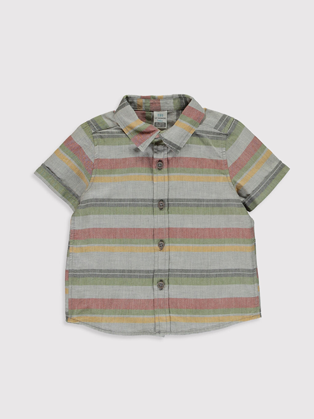 Karışık Erkek Bebek Baskılı Gömlek