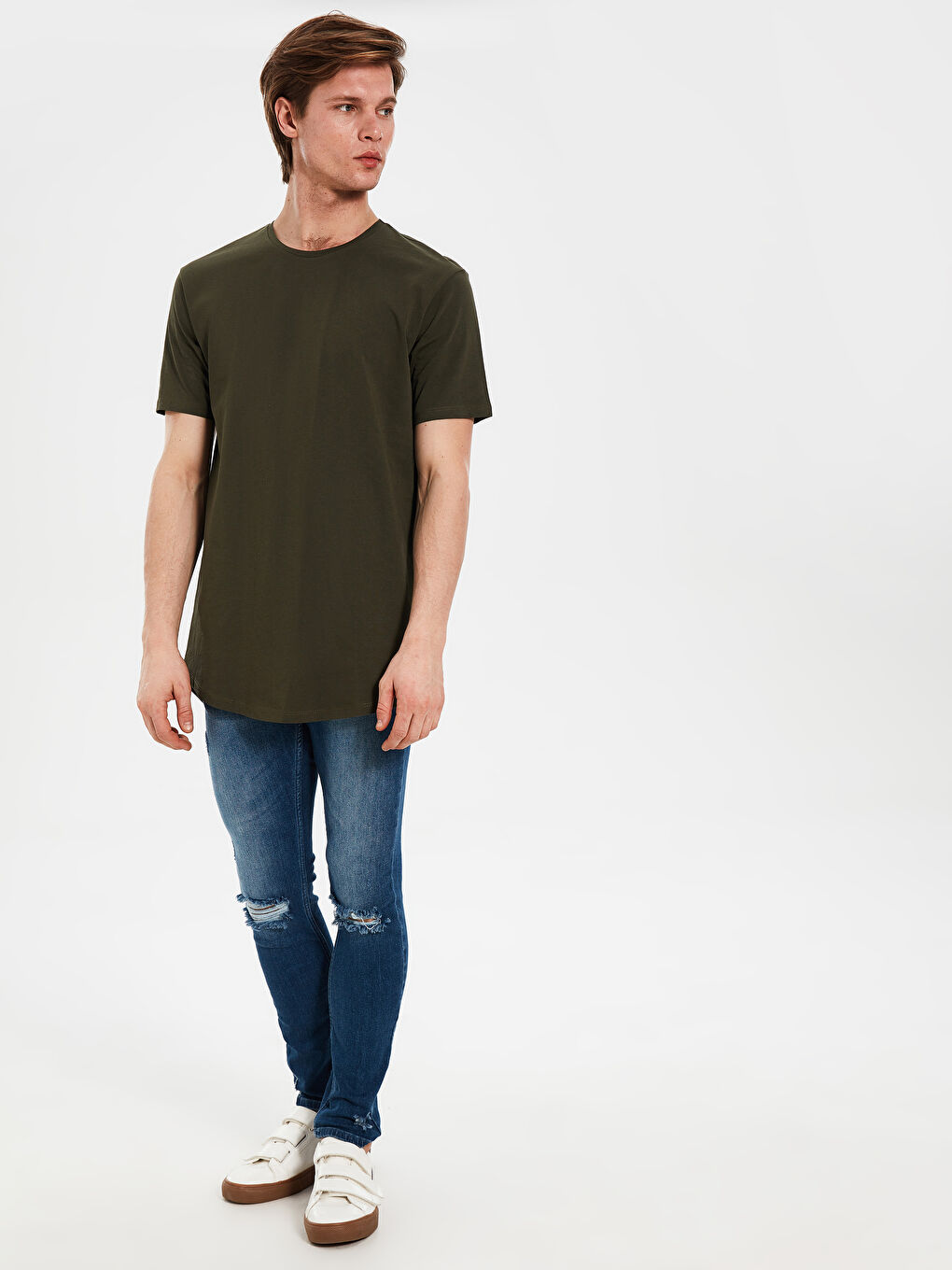 Футболка из чесаного хлопка для мужчин-3