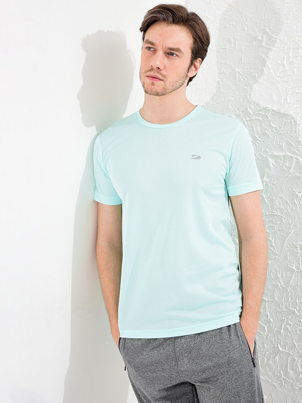 Su Yeşili Tişört-1