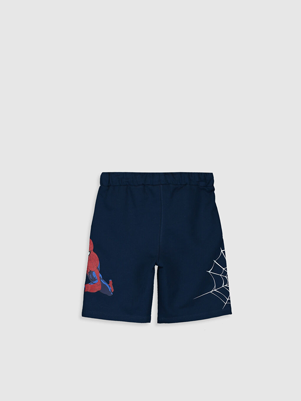 Kid Boys Spiderman Printed Shorts-1