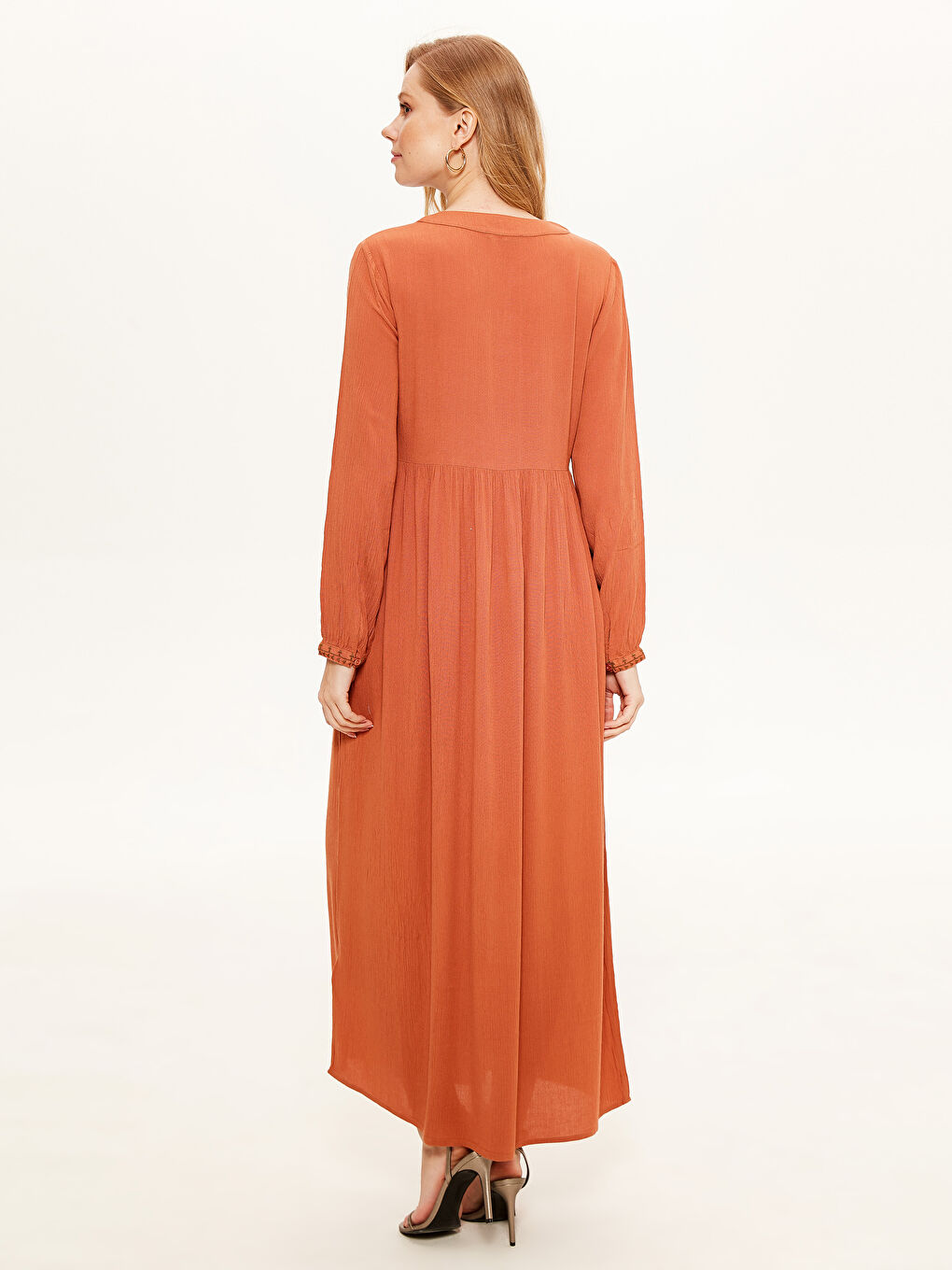 LCW Grace Figured Viscose Maxi Dress -0SC668Z8-H9T