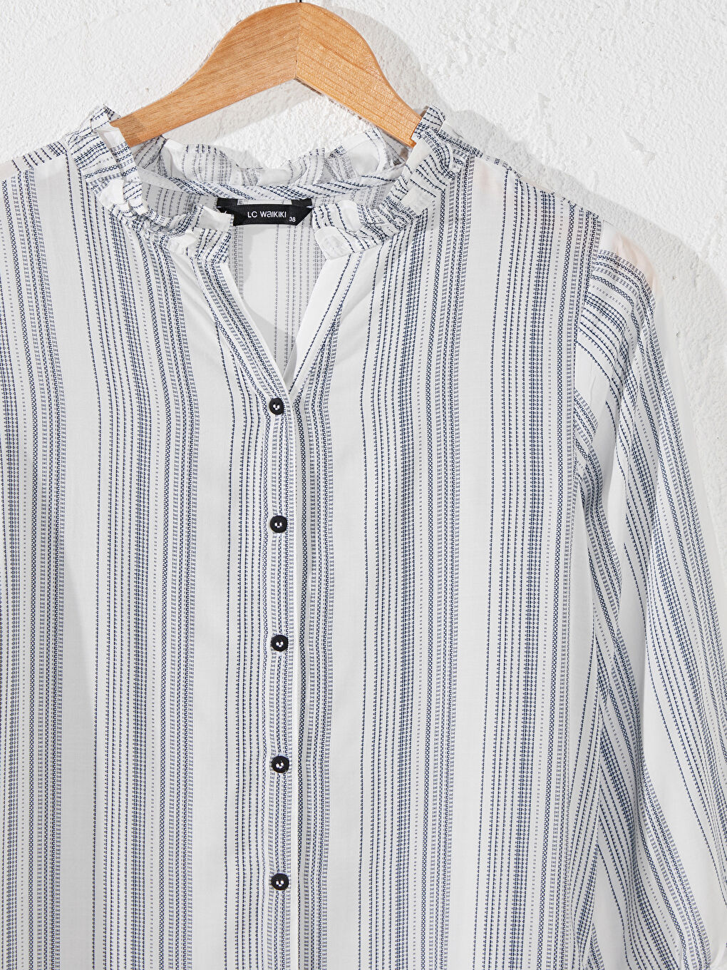 Siyah Regular Fit Kadın Gömlek-2