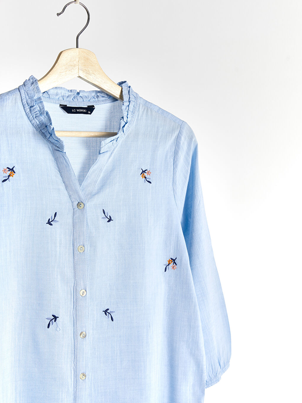 Mavi Regular Fit Kadın Gömlek-2