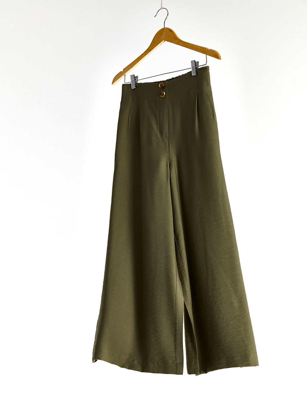 Elastic Waist Palazzo Pants