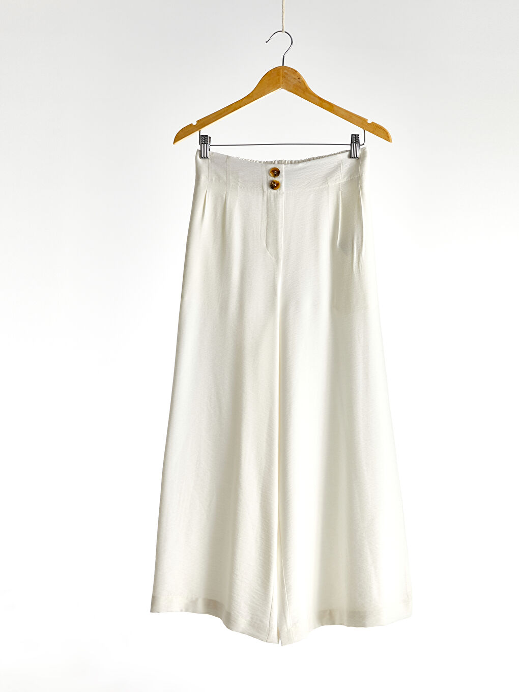 Elastic Waist Palazzo Pants