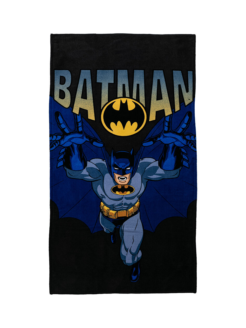 LCW HOME Batman Licensed Velvet Beach Towel -0SD331Z8-F9C